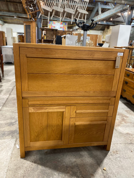 Contemporary Oak Bureau