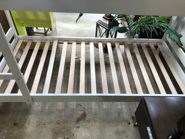 IKEA White EU single Bunkbed - REF