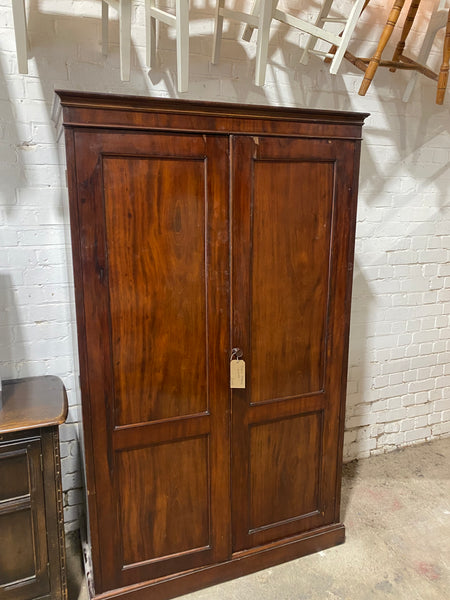Victorian Mahogany Compactum Wardrobe