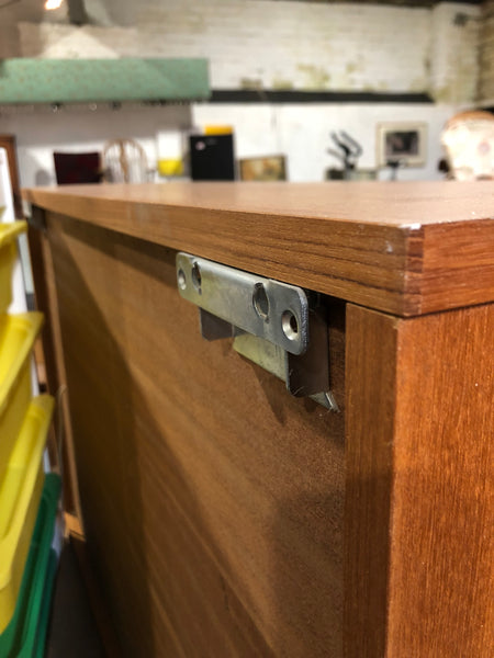 Vintage Beaver & Tapley Teak Display Cabinet