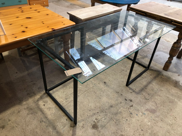 Glass & Metal Desk