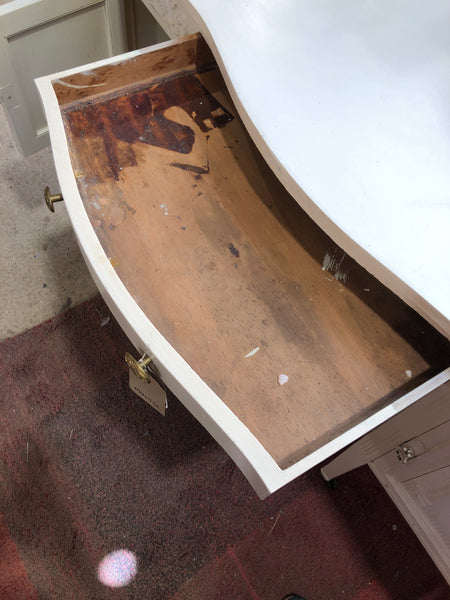 White Painted Dressing Table