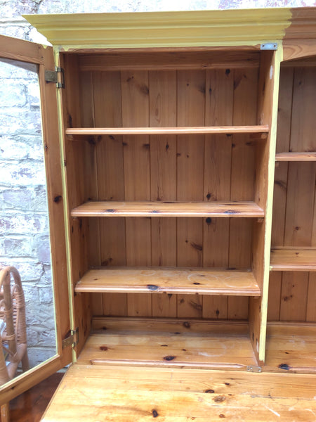Large Pine Kitchen Dresser