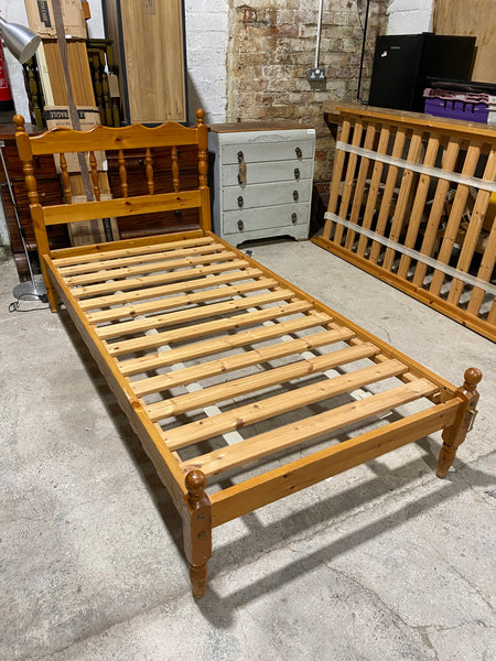 Pine Single Bed Frame