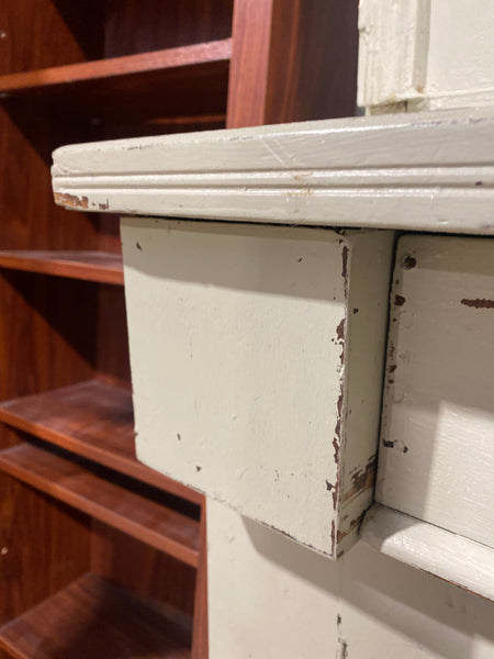 Rustic Pine Painted Dresser with Glazed Top