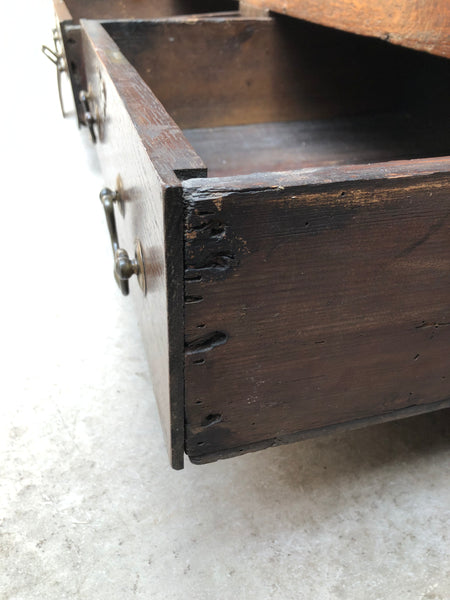 Antique Oak Mule Chest