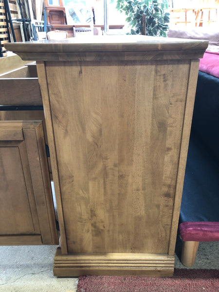 Large Golden Oak 4 Door Sideboard