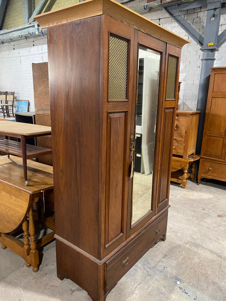 Antique Mahogany Wardrobe