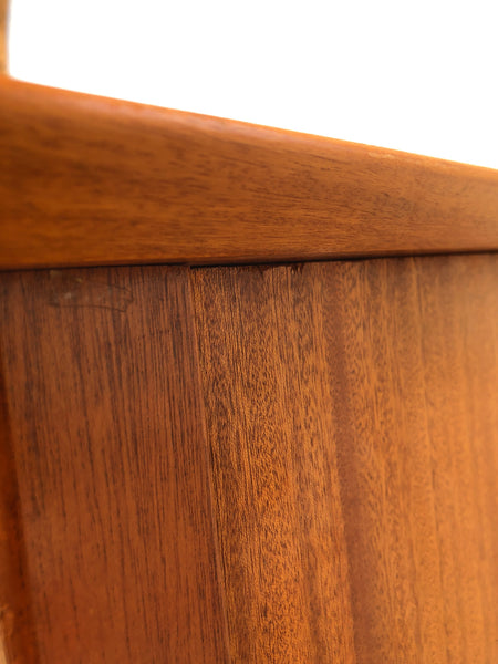 Large Teak Shelving Unit