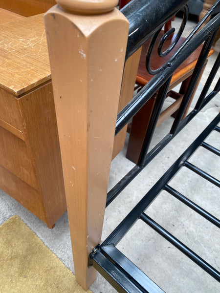REF - Metal Double Bed Frame