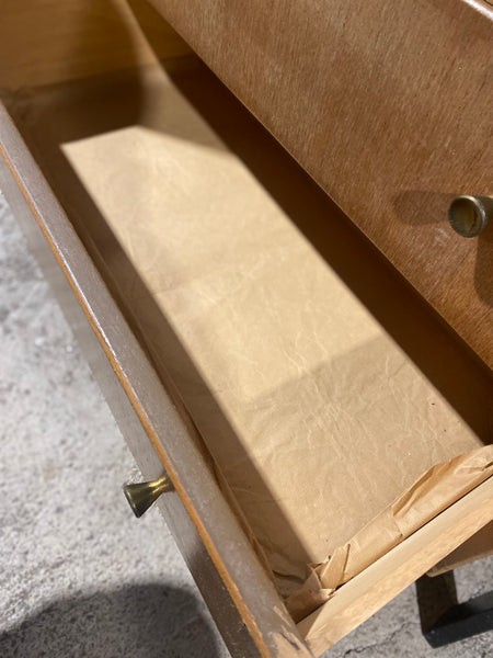 GHC - Vintage Oak Lebus Chest of Drawers