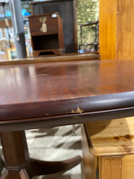 Mahogany Extendable Dining Table