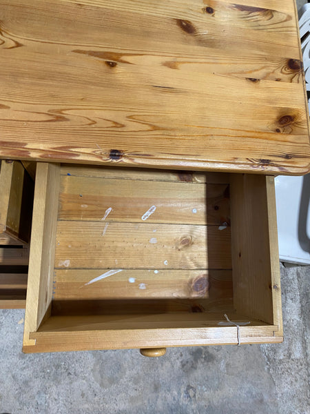 Large Pine chest of drawers