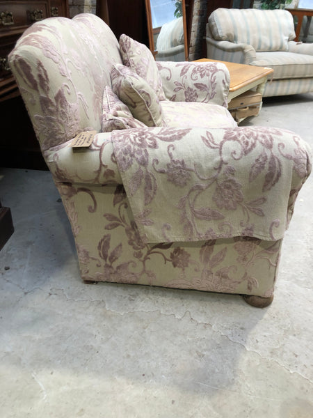 Antique Floral 2 Seater Sofa