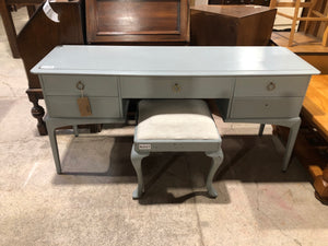 Upcycled Stag Minstrel Dressing Table & Stool