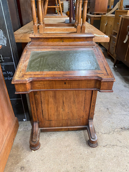 Victorian Walnut Davenport Desk