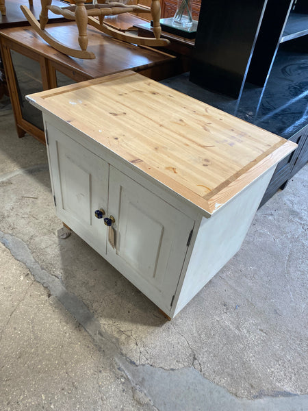 Painted Pine Cupboard