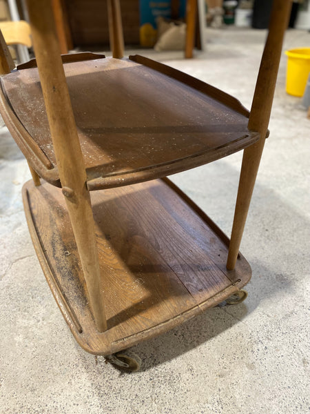 GHC - Vintage Ercol Elm Tea Trolley