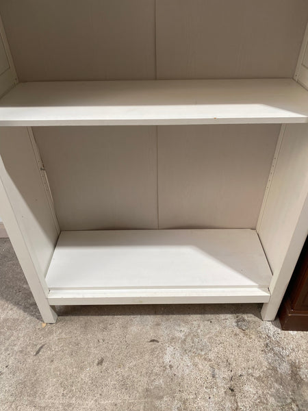 Tall White Bookcase