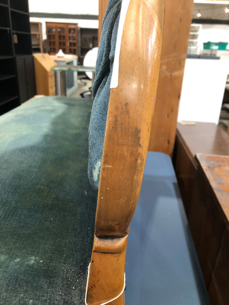 Small French Style Velvet Hallway Sofa