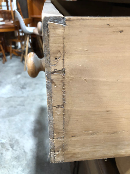 Antique Rustic Pine Chest of Drawers