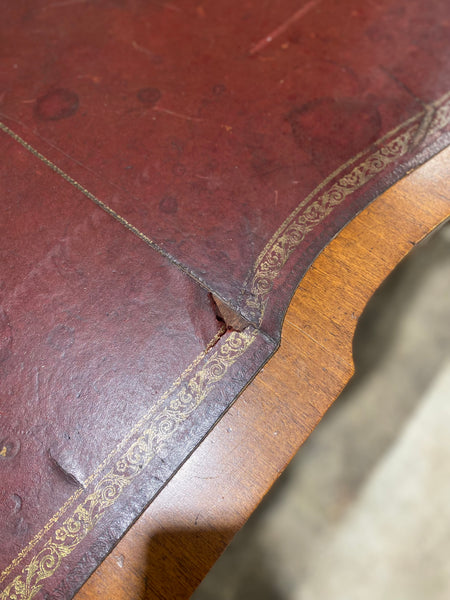 GHC - Leather Topped Mahogany Desk