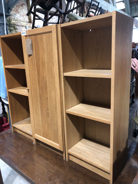 GHC - Set of 3 Cupboard and Two Slim Shelves