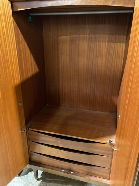 G-Plan Teak Double Wardrobe