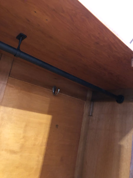 Vintage Oak Art Deco Wardrobe