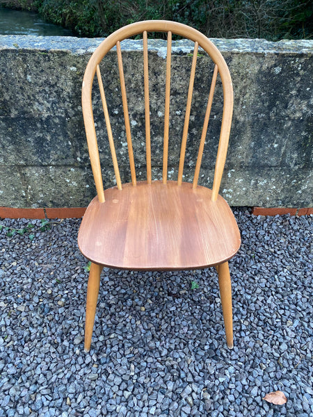 Blonde Ercol 370a Windsor Dining Chair