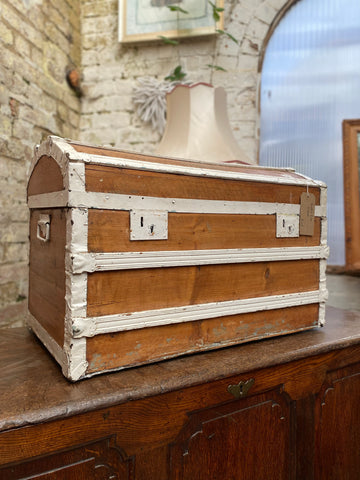 Rustic Pine Treasure Chest