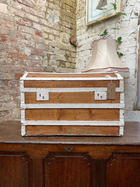 Rustic Pine Treasure Chest