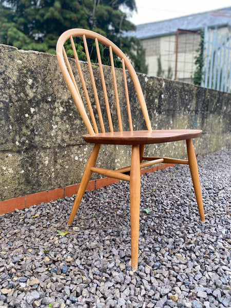 Blonde Ercol 370a Windsor Dining Chair