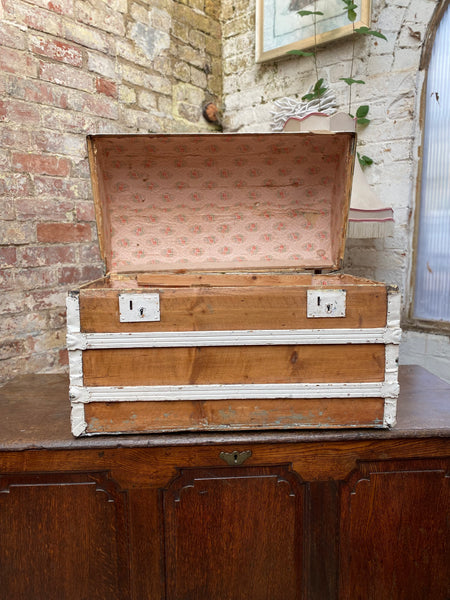 Rustic Pine Treasure Chest
