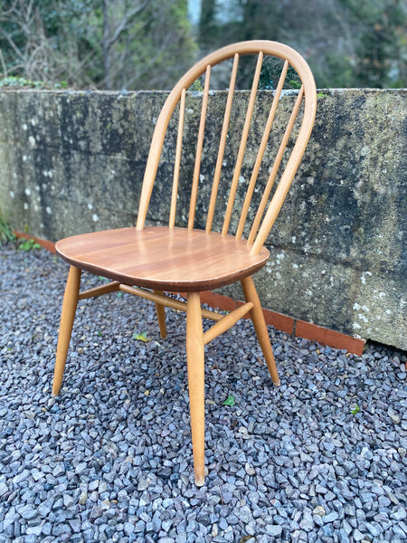 Blonde Ercol 370a Windsor Dining Chair