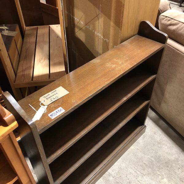 Dark Wood Bookshelf