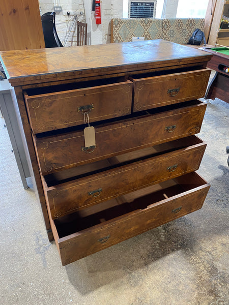 Antique Walnut Chest of Drawers
