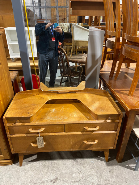 Mid-Century G-Plan “Fresco” Style Dressing Table with Mirror