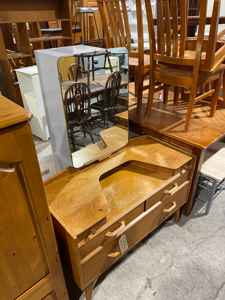Mid-Century G-Plan “Fresco” Style Dressing Table with Mirror