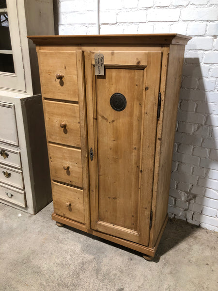 Rustic Pine Larder Cupboard