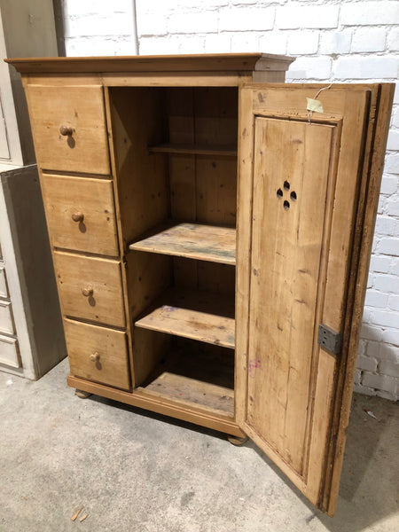Rustic Pine Larder Cupboard