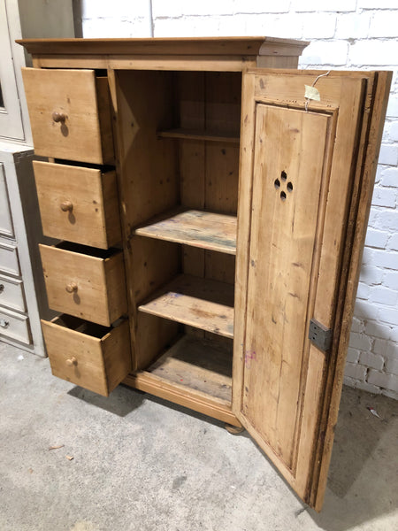 Rustic Pine Larder Cupboard