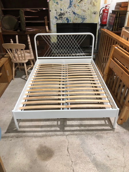 Ikea metal double bed REF