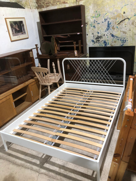 Ikea metal double bed REF