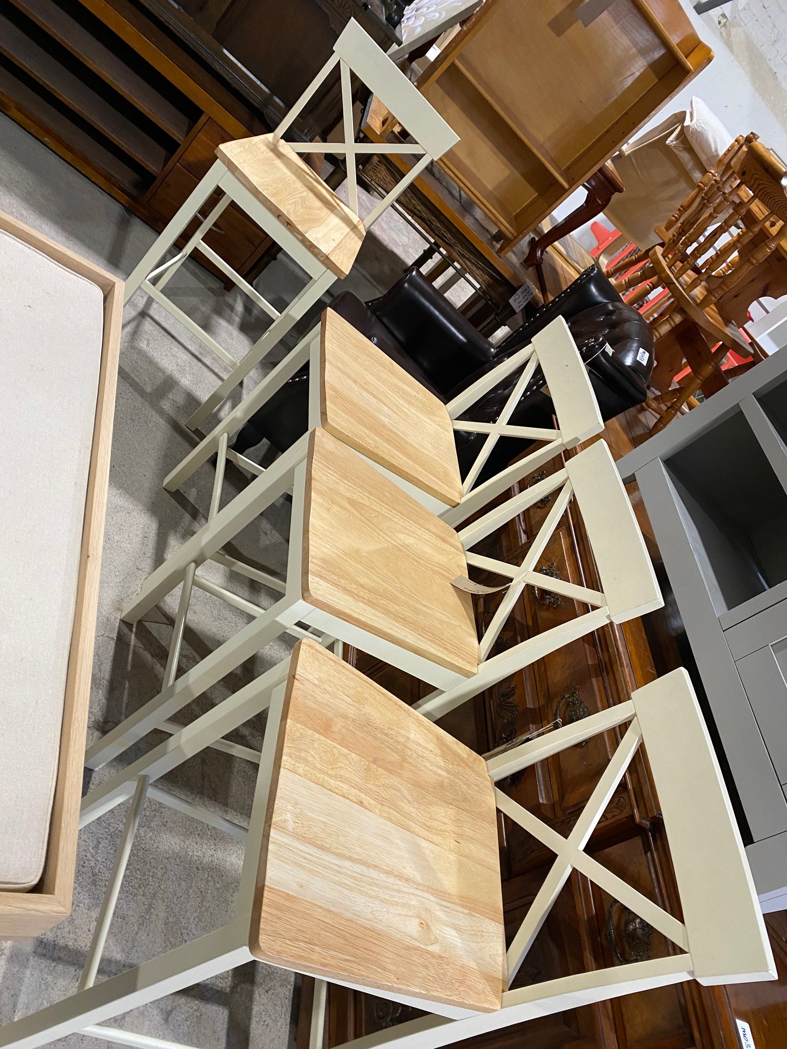 Four Modern Breakfast Stools