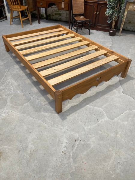 Pine Small Double Bed Base