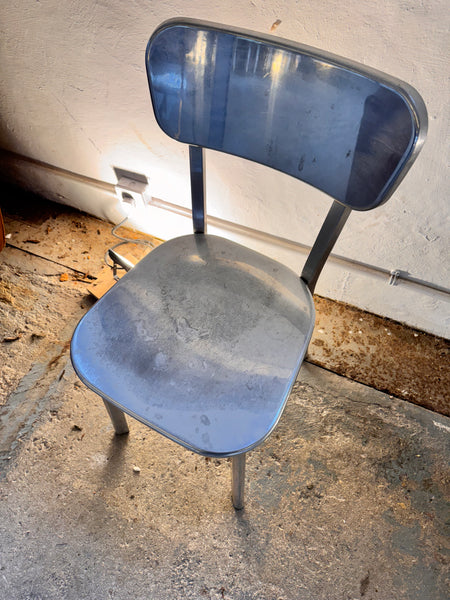 Set of Seven Déjà Vu Aluminium Chairs by Naoto Fukasawa for Magis