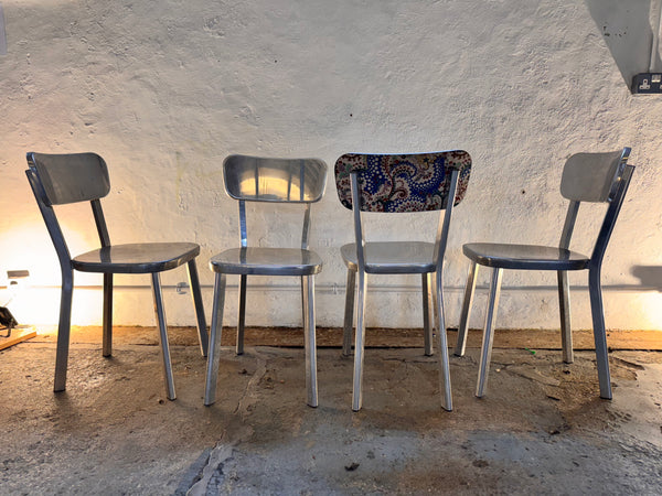 Set of Seven Déjà Vu Aluminium Chairs by Naoto Fukasawa for Magis