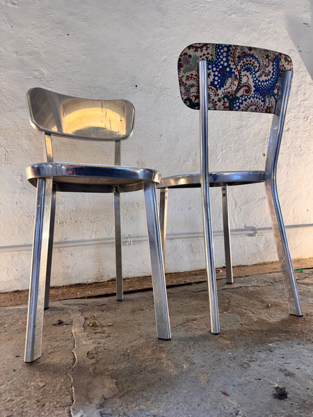 Set of Seven Déjà Vu Aluminium Chairs by Naoto Fukasawa for Magis