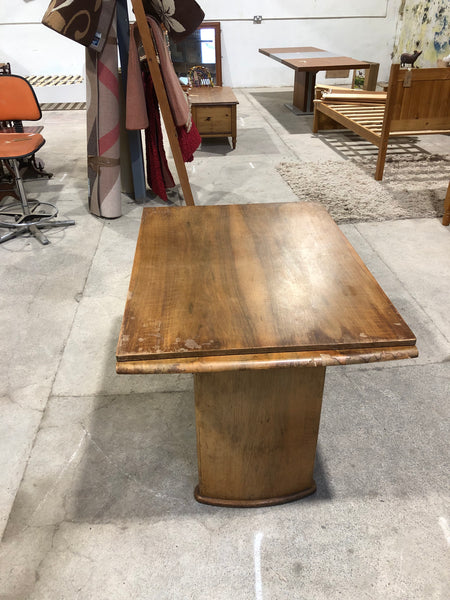 Wooden extending table